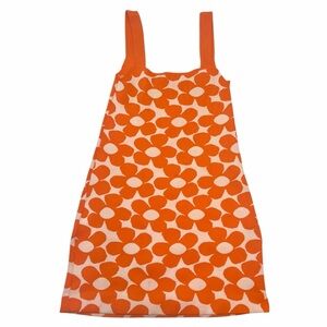 Zara Orange Floral Mini Dress